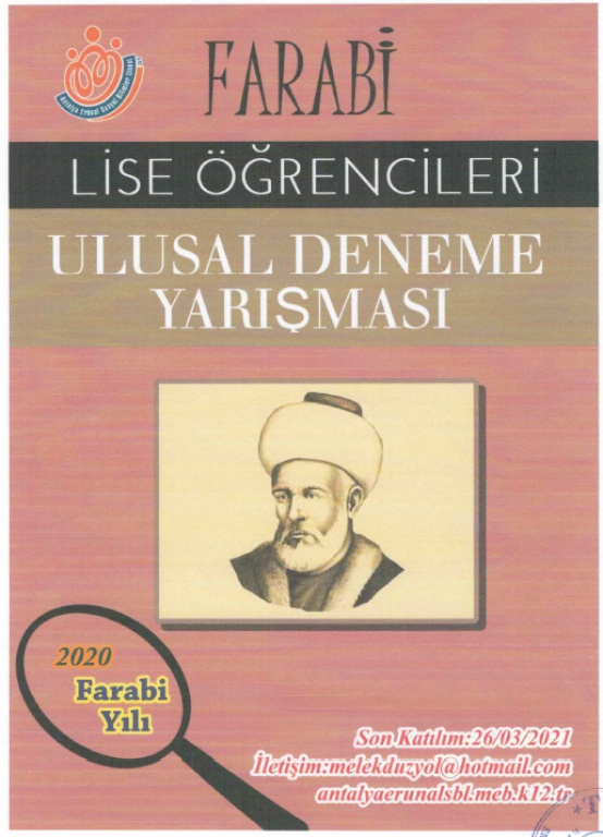 FARABİ Lise Öğrencileri Ulusal Deneme Yarışması