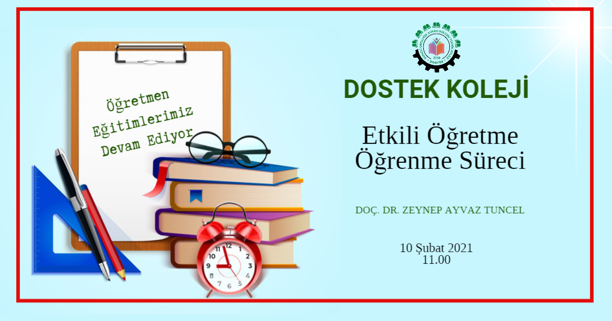 Dostek Koleji Öğretmenleri Yarıyıl Tatilini En İyi Şekilde Değerlendirmeye Devam Ediyor!