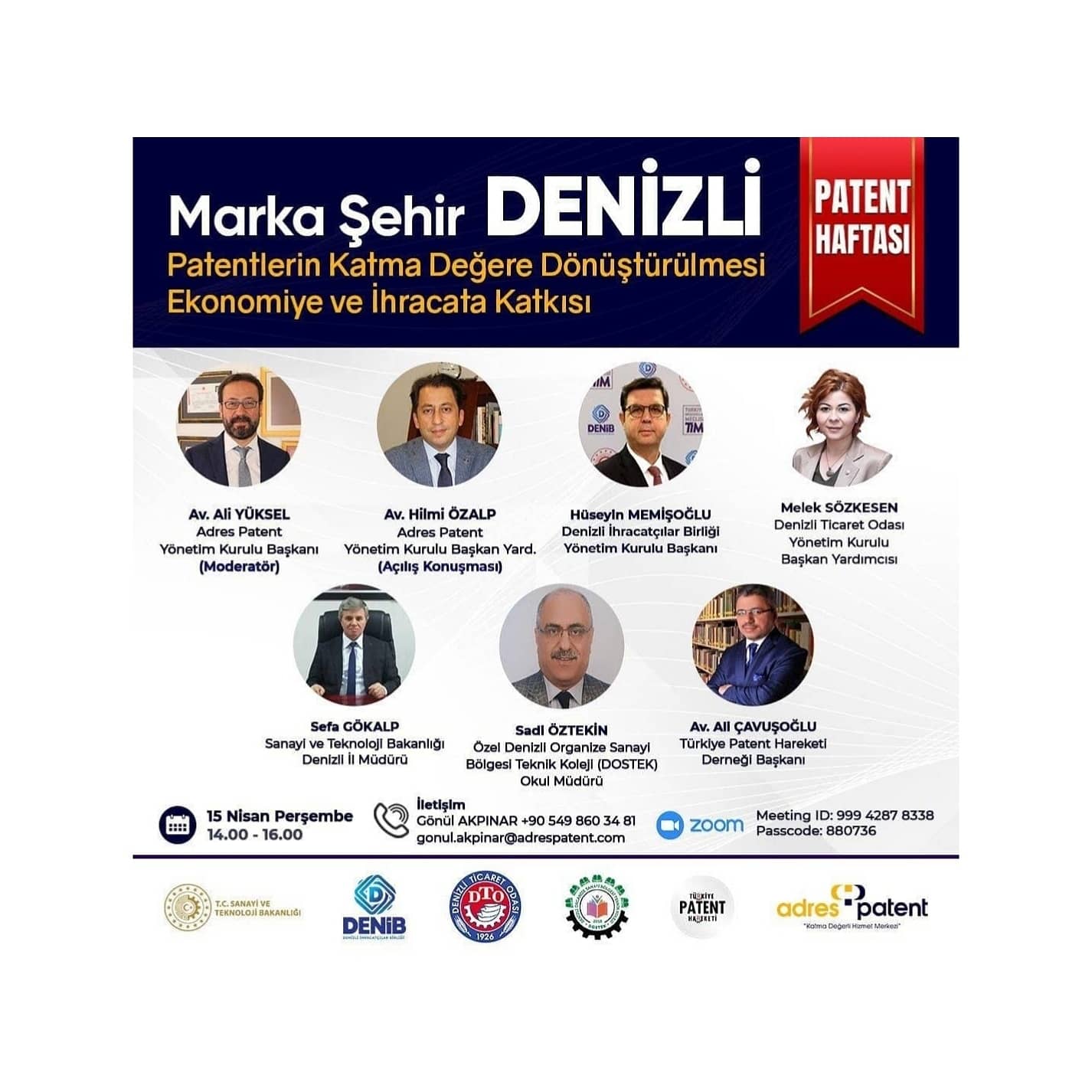 Patent Haftası Kapsamında  Düzenlenen Panel Gerçekleştirildi!