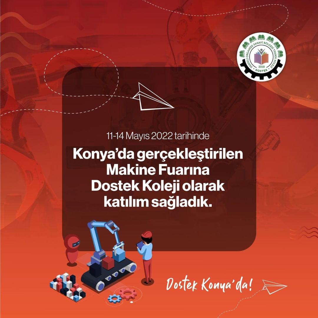 Konya'da Düzenlenen Makine Fuarına Katılım Sağladık