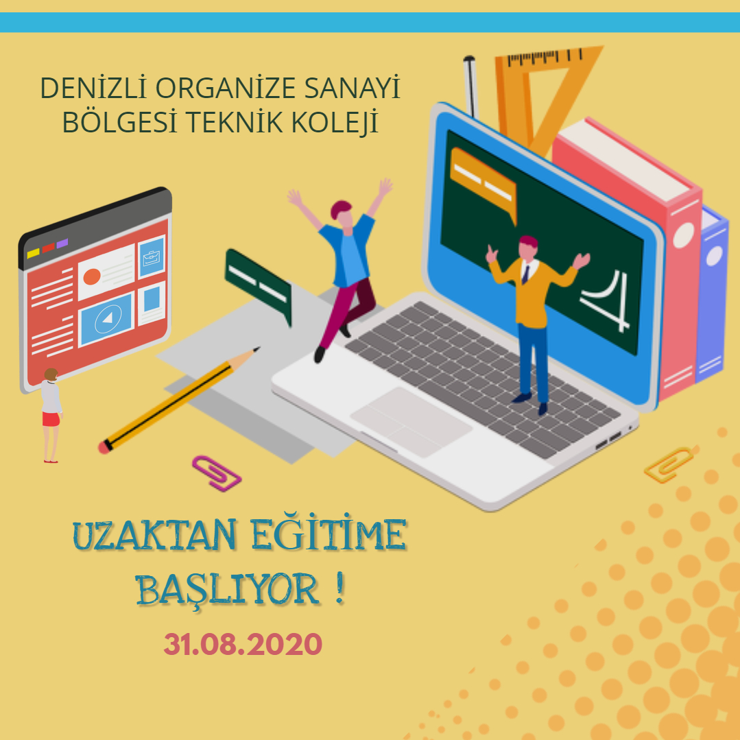 2020-2021 Eğitim Öğretim Yılı Uzaktan Eğitimle Başlıyor