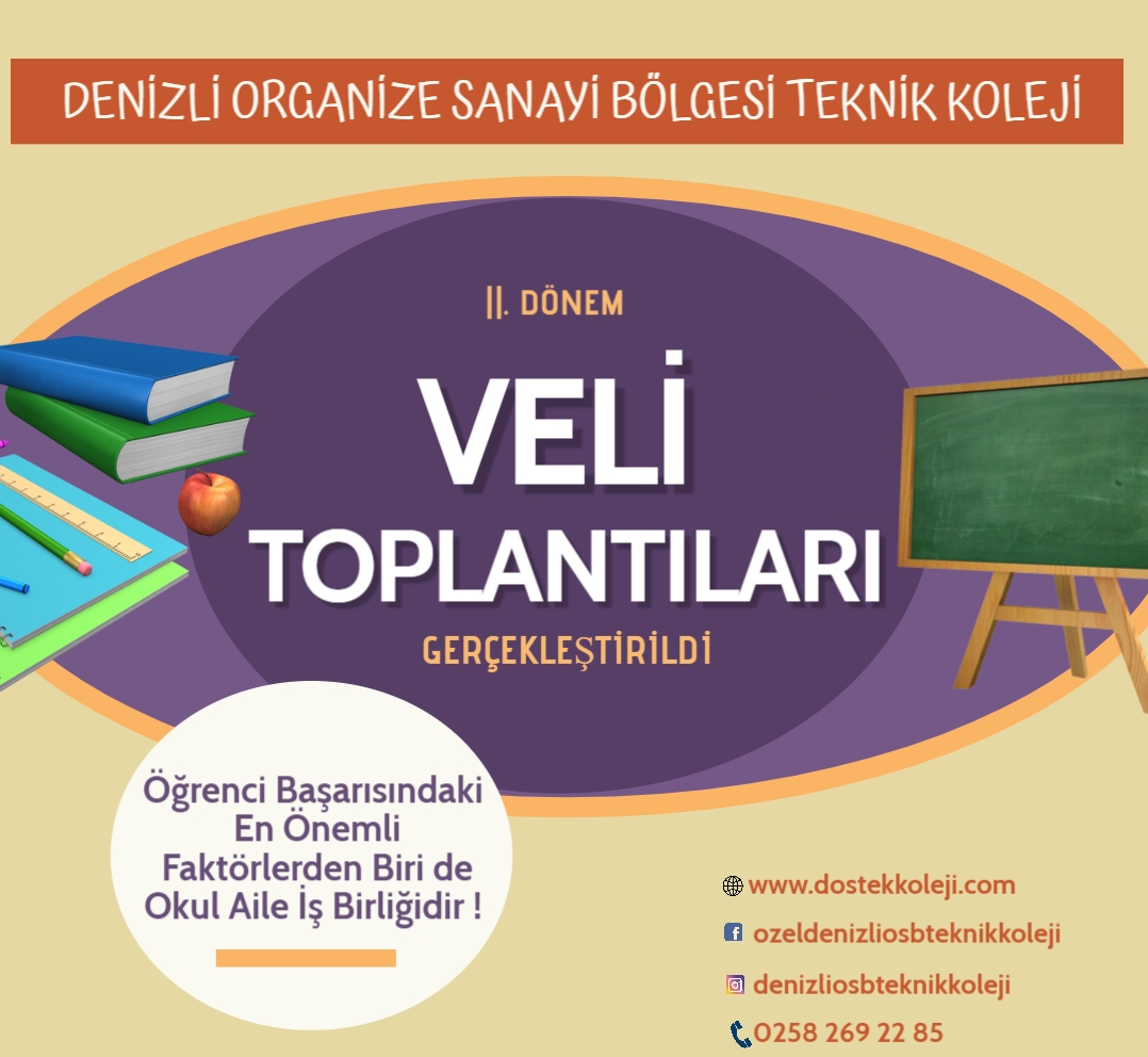 II. Dönem I. Veli Toplantıları Gerçekleştirildi