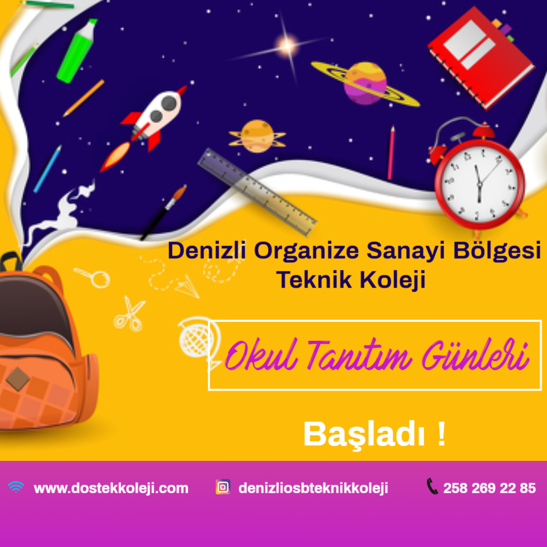 Okul Tanıtımları Başladı !