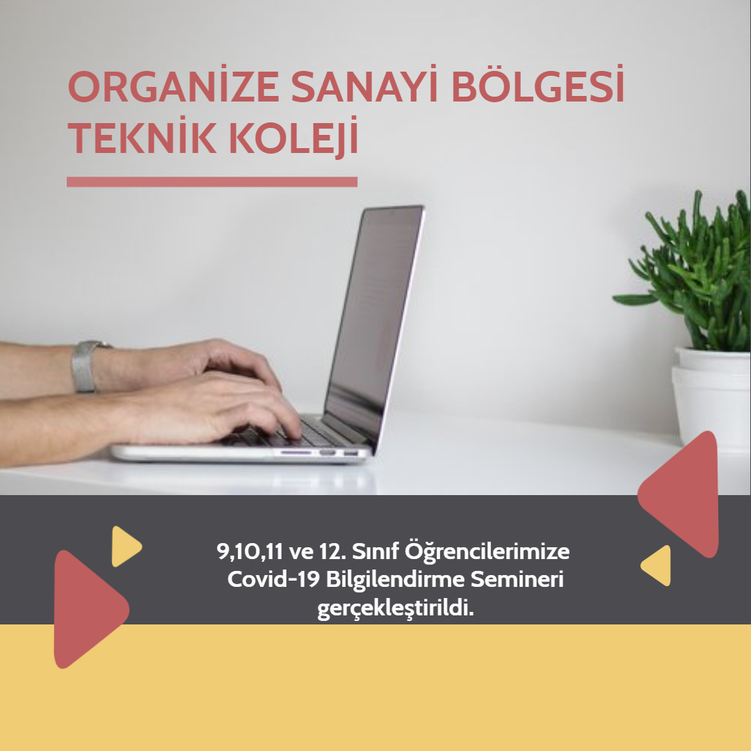 Öğrencilerimize Covid19 Bilgilendirme Semineri Düzenlendi