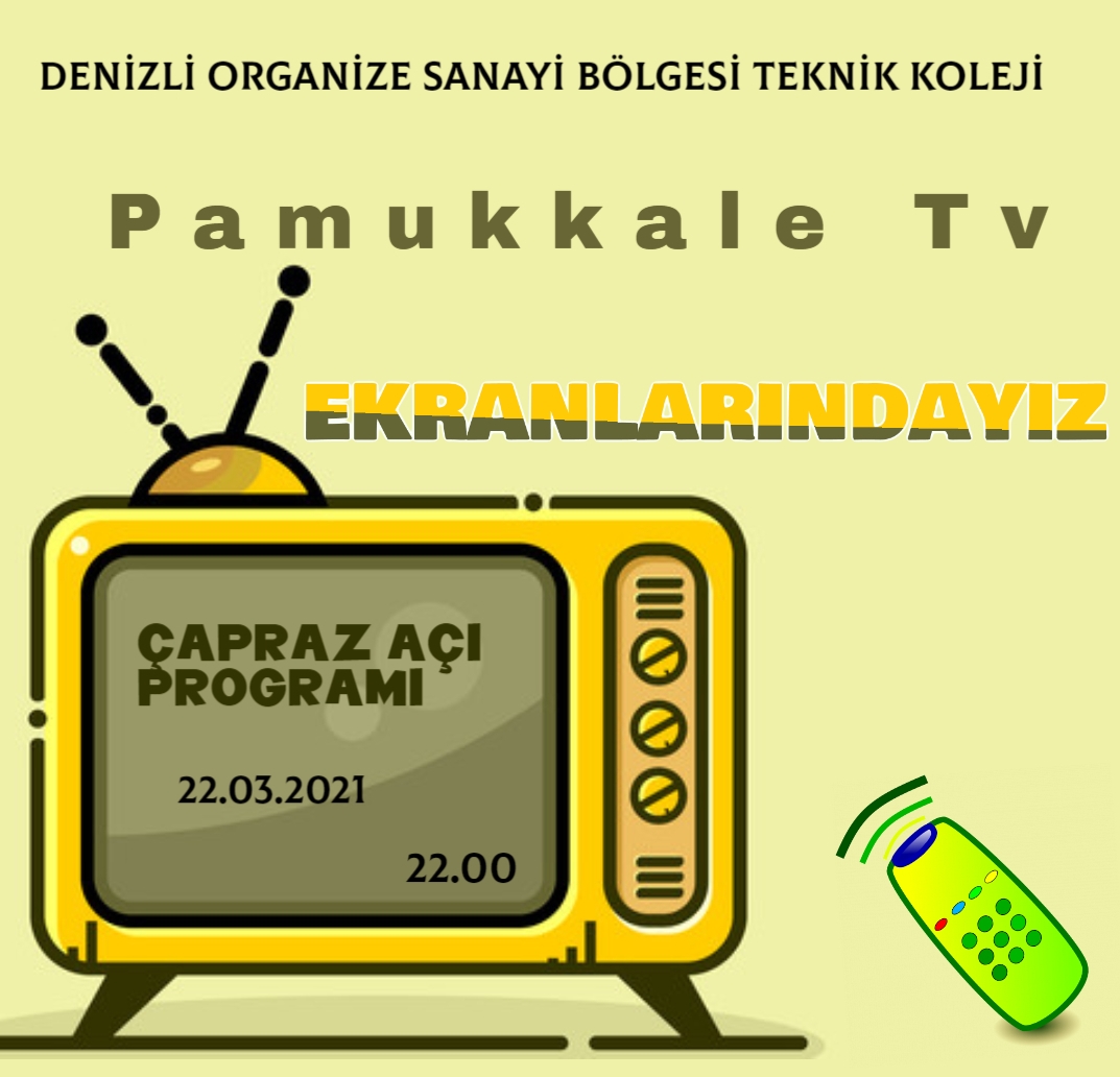 Pamukkale TV Ekranlarındayız !