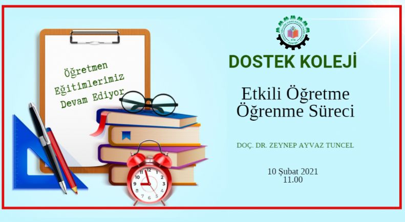 Dostek Koleji Öğretmenleri Yarıyıl Tatilini En İyi Şekilde Değerlendirmeye Devam Ediyor!