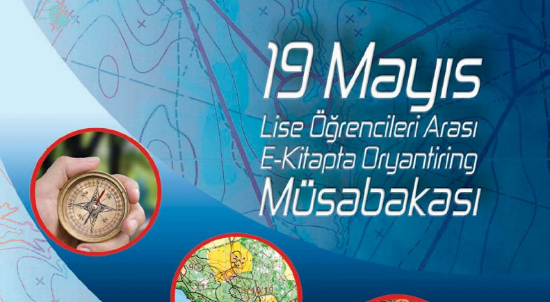 19 Mayıs E-Kitapta Oryantiring Müsabakası