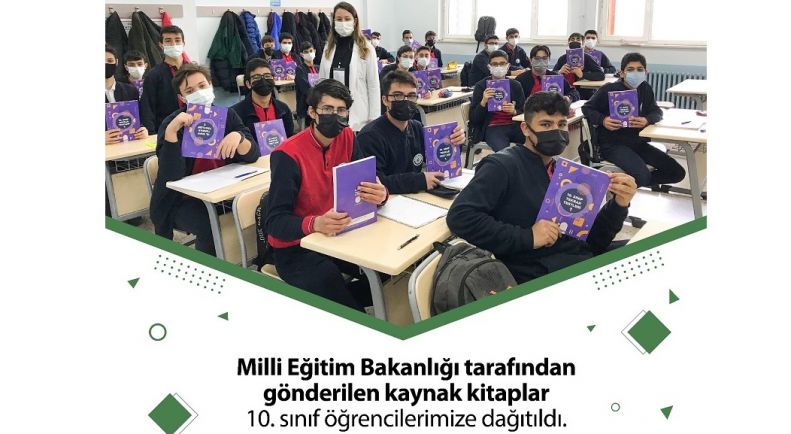 MEB Kaynak Kitaplarımız Dağıtıldı