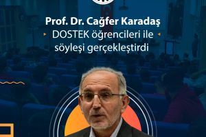 Öğrencilerimiz Prof. Dr. Cağfer Karadaş ile bir araya geldi