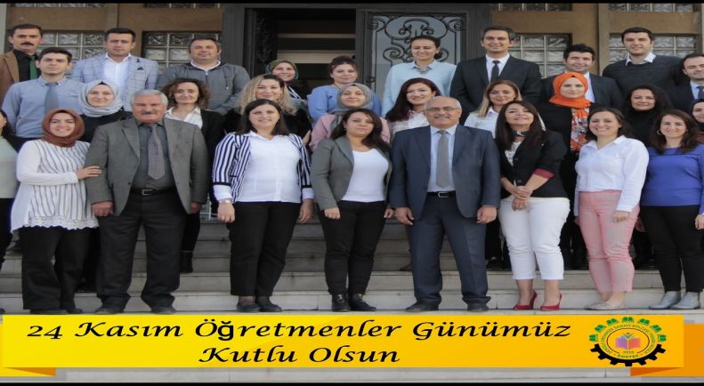 24 Kasım Öğretmenler Günü Kutlu Olsun