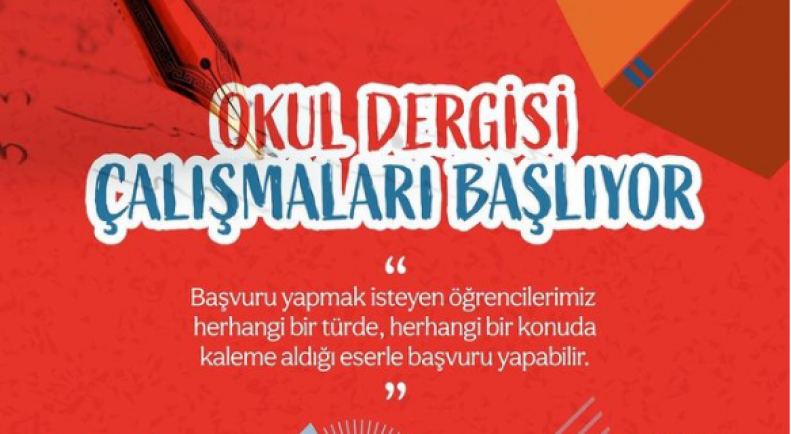 Okul Dergisi Çalışmaları Başlıyor