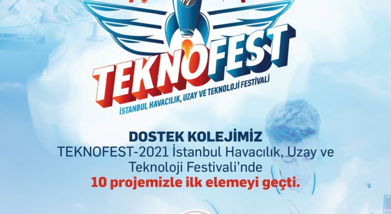 Teknofest 2021'de 10 Proje ile İlk Elemeyi Geçtik!