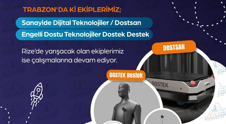 Teknofest 2022'de Finale Kalan Ekiplerimiz Trabzon'da Yarışmaya Devam Ediyor !